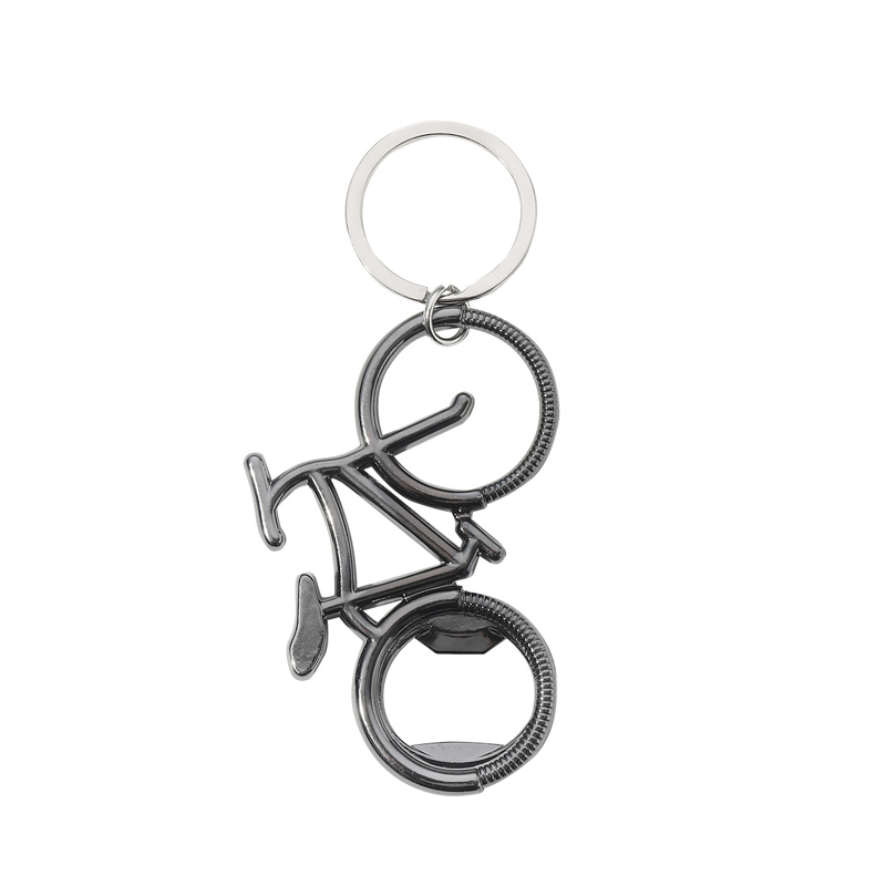 Chaveiro de abridor de garrafas de bicicleta