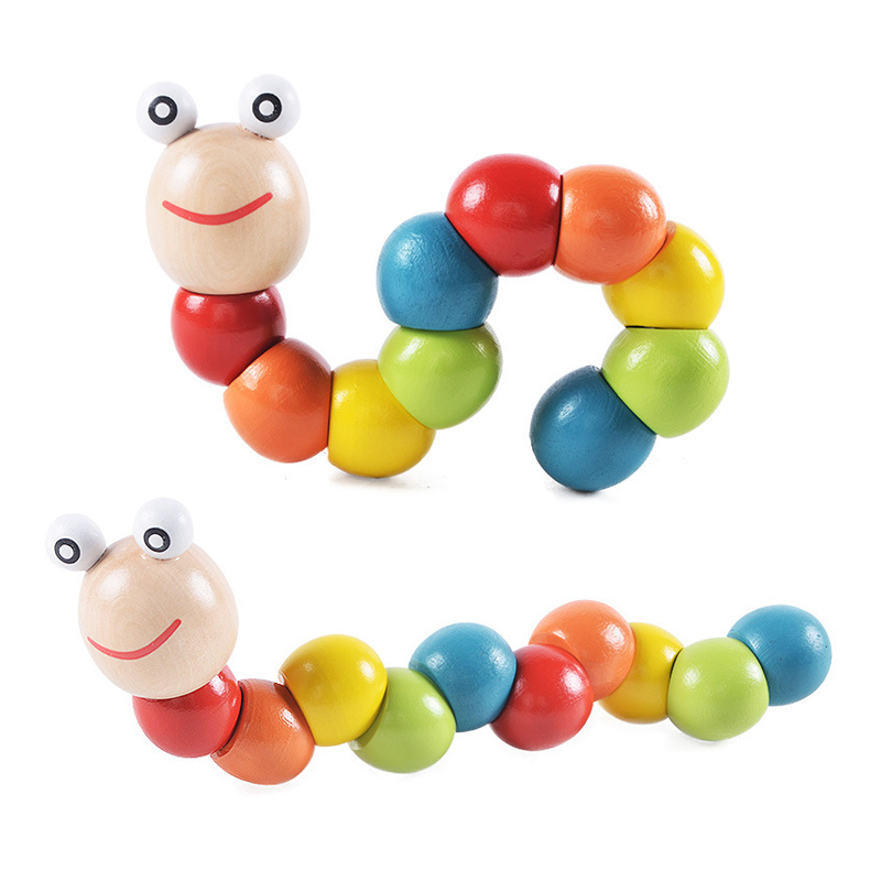 Crianças Educacional de Worm Toys educacionais de insetos