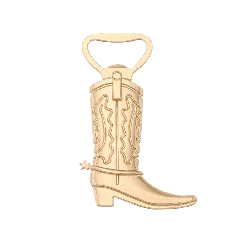 Abridor de garrafa de botas de cowboy