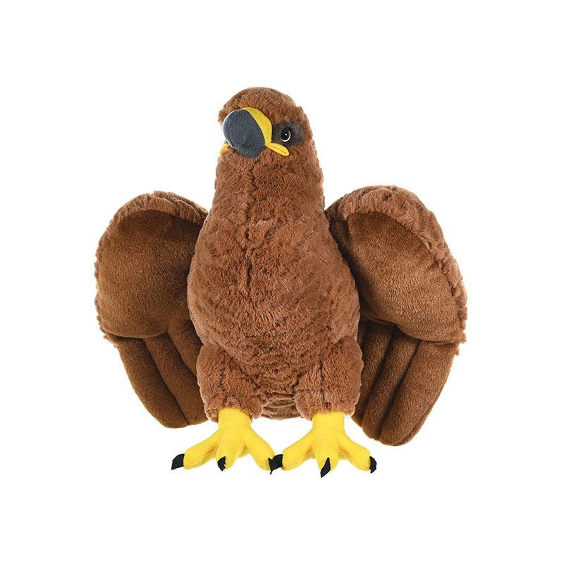 Brinquedo macio de pelúcia Eagle Soft Toy Plush Jungle Eagle Toy para crianças