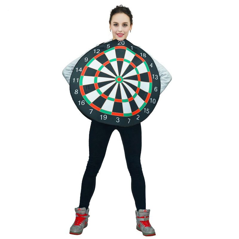 Traje de festa de dupla face de Dartboard