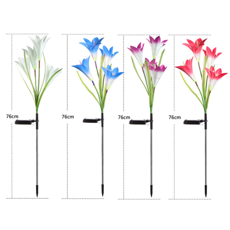 Flash Lily Flower Solar Light