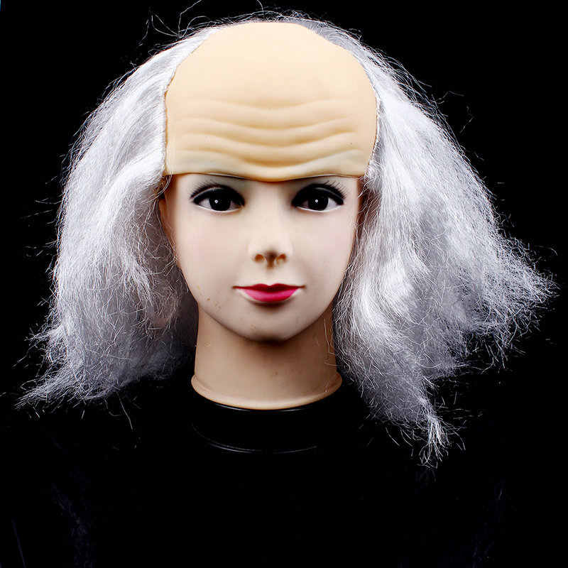 Perucas de fantasia de cosplay de Halloween