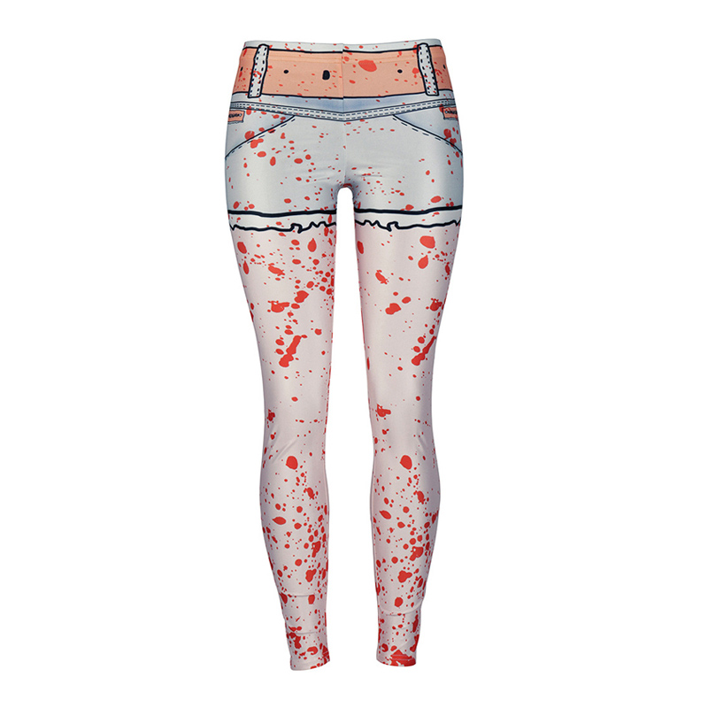 Leggins Fantasia de Halloween Sublimados Calças Leggings Personalizadas