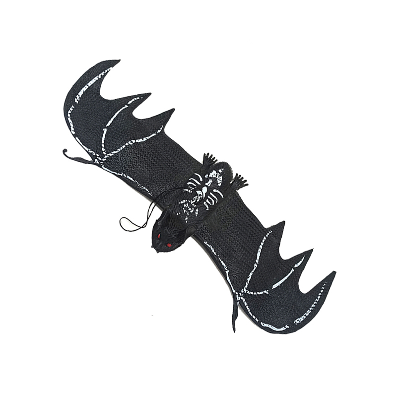 Criatura de Halloween Morcego Preto PVC