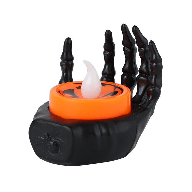 Halloween Night Light LED Eletrônico Luminous Ghost Festival Decoração