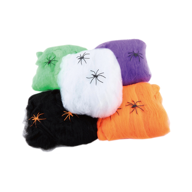 Halloween Spider Cotton Spider Spider Web Decoration