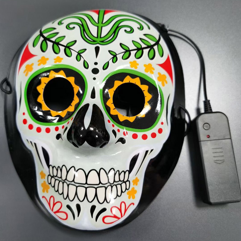 Máscara de LED Light Up Party Facemask