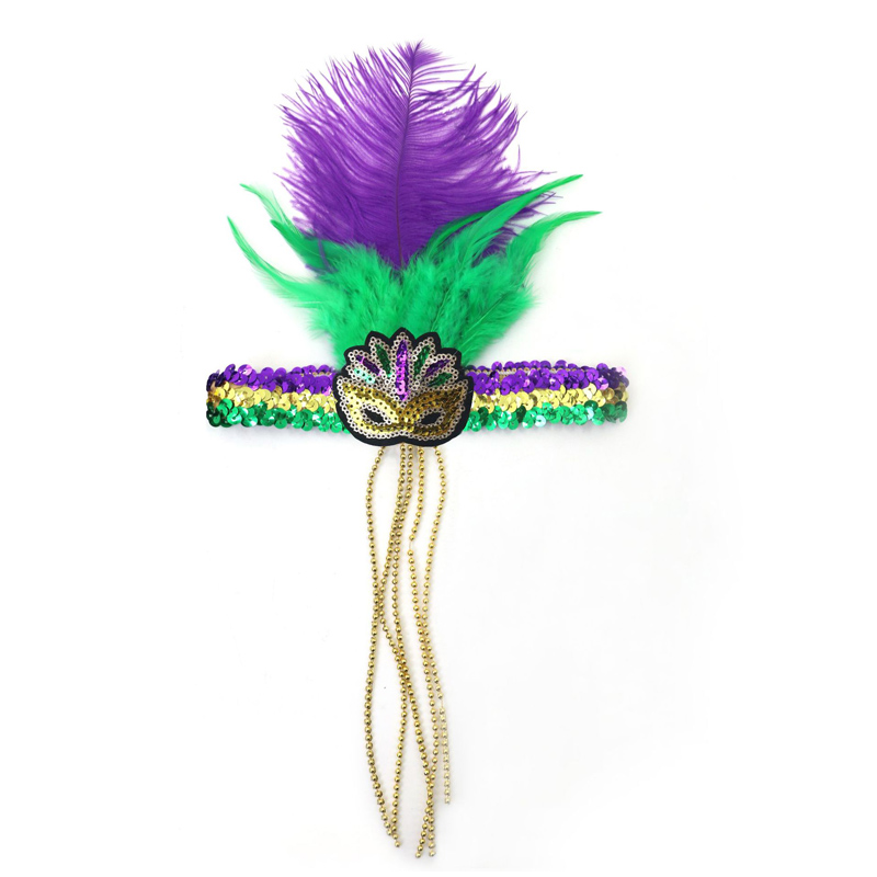 Mardi Gras Stalely Heads Bands
