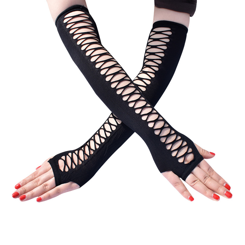 Mesh FishNet Elastic Party Sexy Long Luves