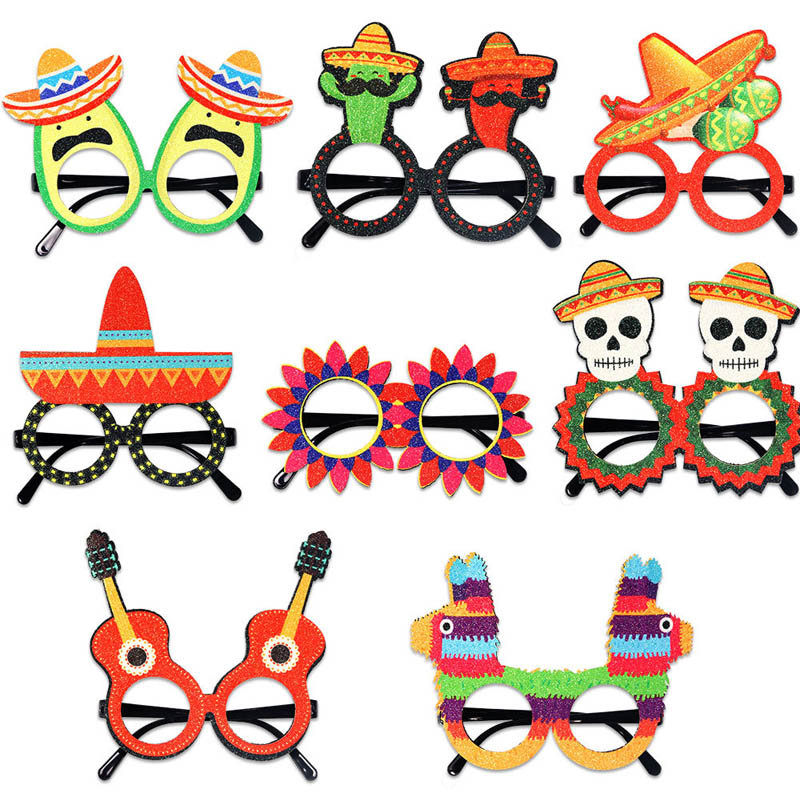Mexican Cinco De Mayo Party Glasses