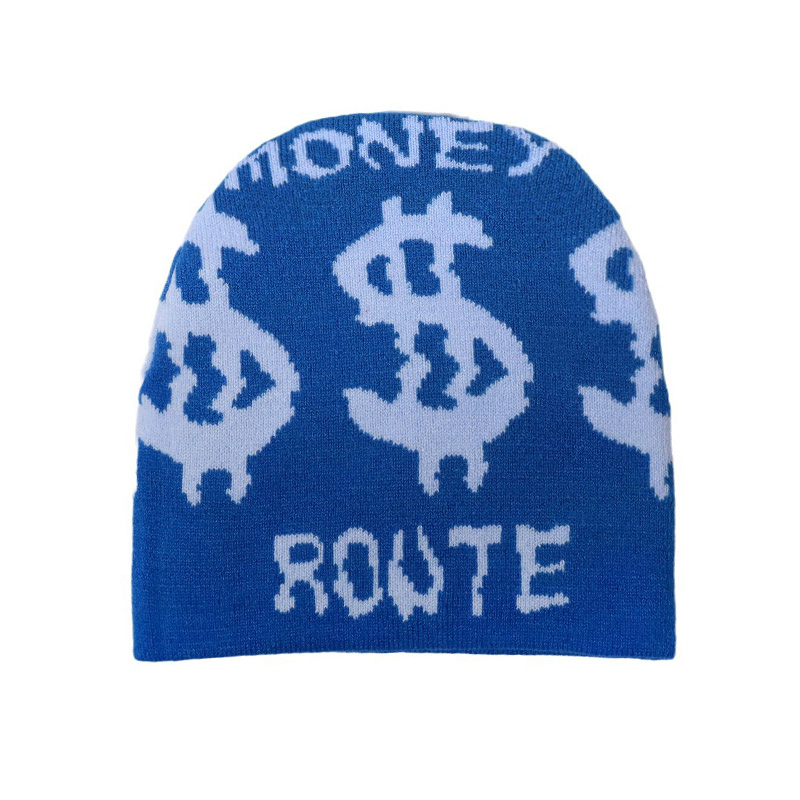 Novo padrão de dólar Jacquard Winter Hat