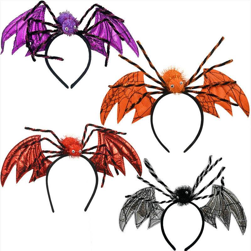 Halloween engraçado imitação morcego headband acessório de festa de Natal