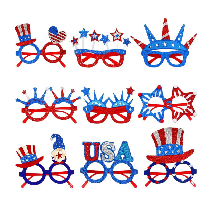 Novos óculos de pentagrama do Dia da Independência