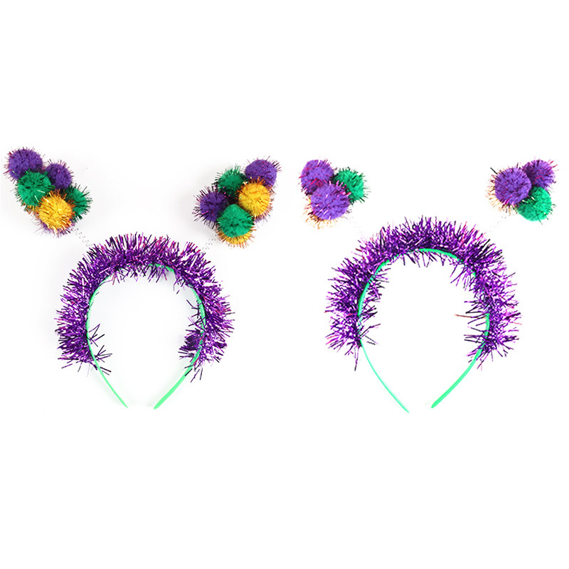 New Orleans Mardi Gras para a cabeça