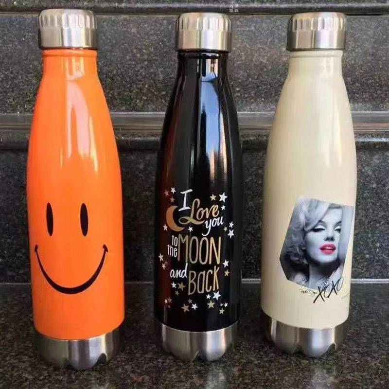 Garrafa de água externa de 500ml para caminhadas