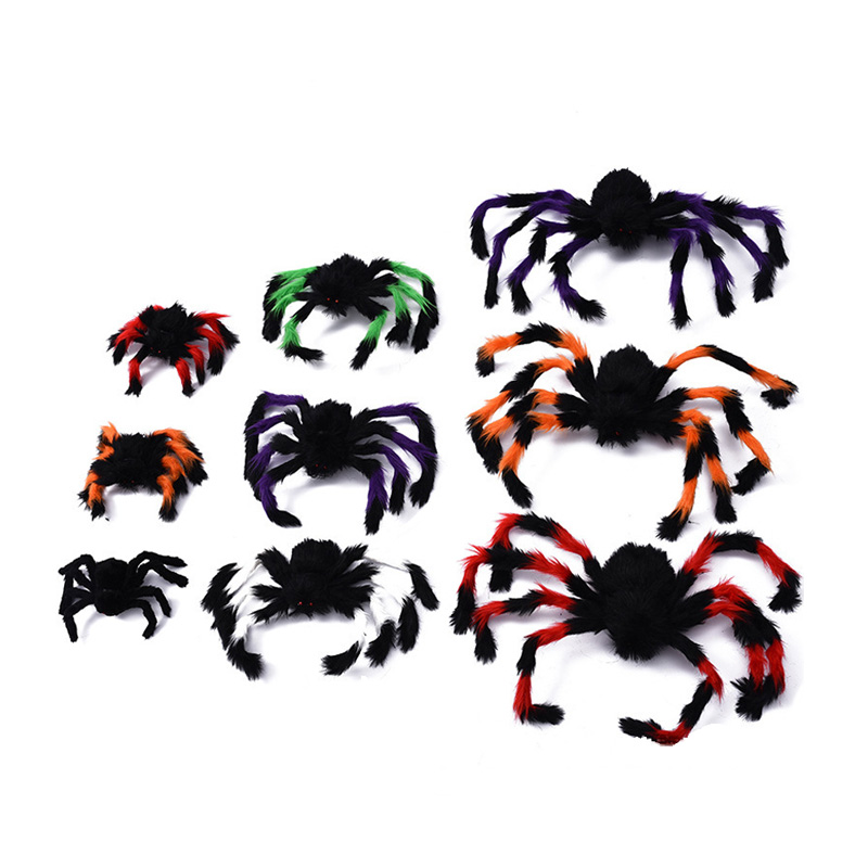 Aranha peluda assustadora
