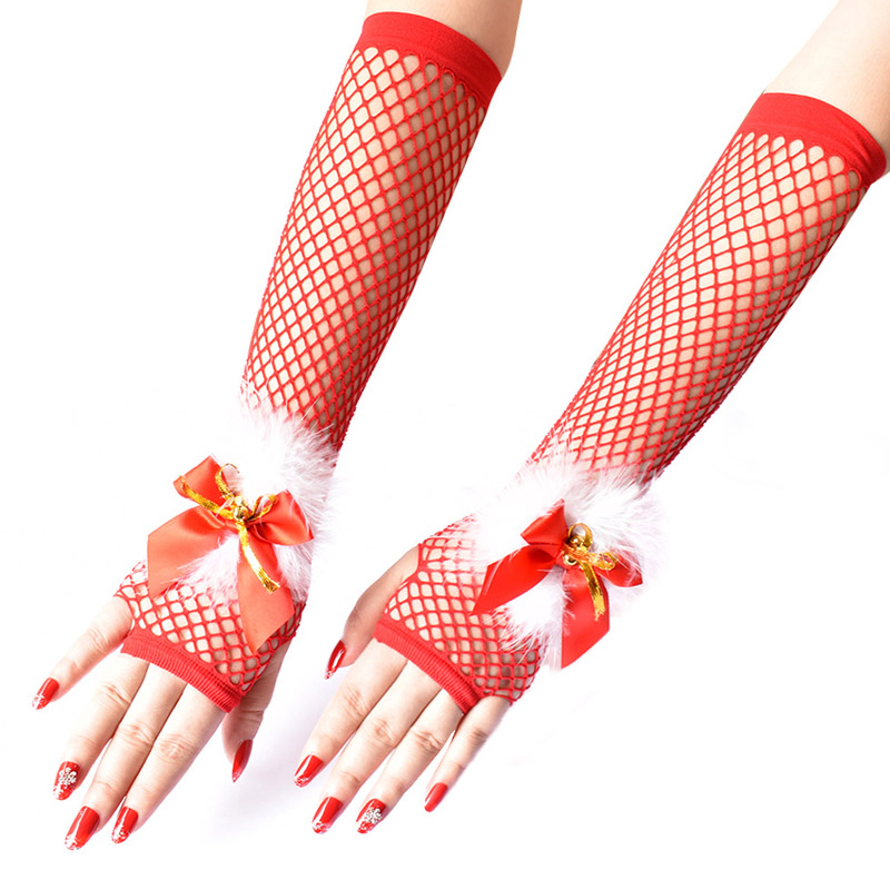 Luvas de pesca de Natal sexy