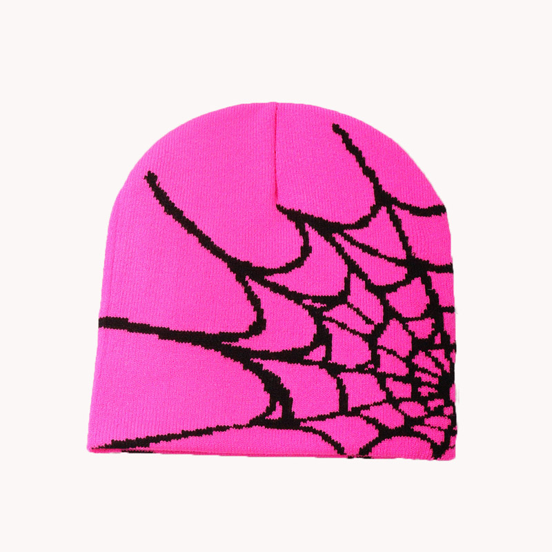 Spider Web Weanies Jacquard Hats