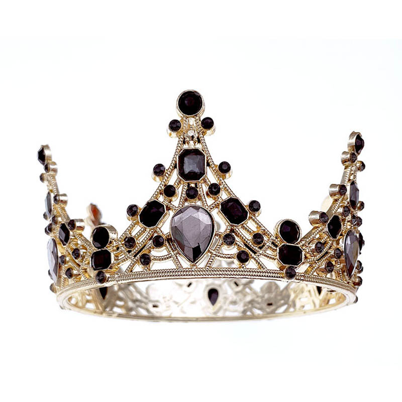 Tiaras femininas de strass para o Halloween