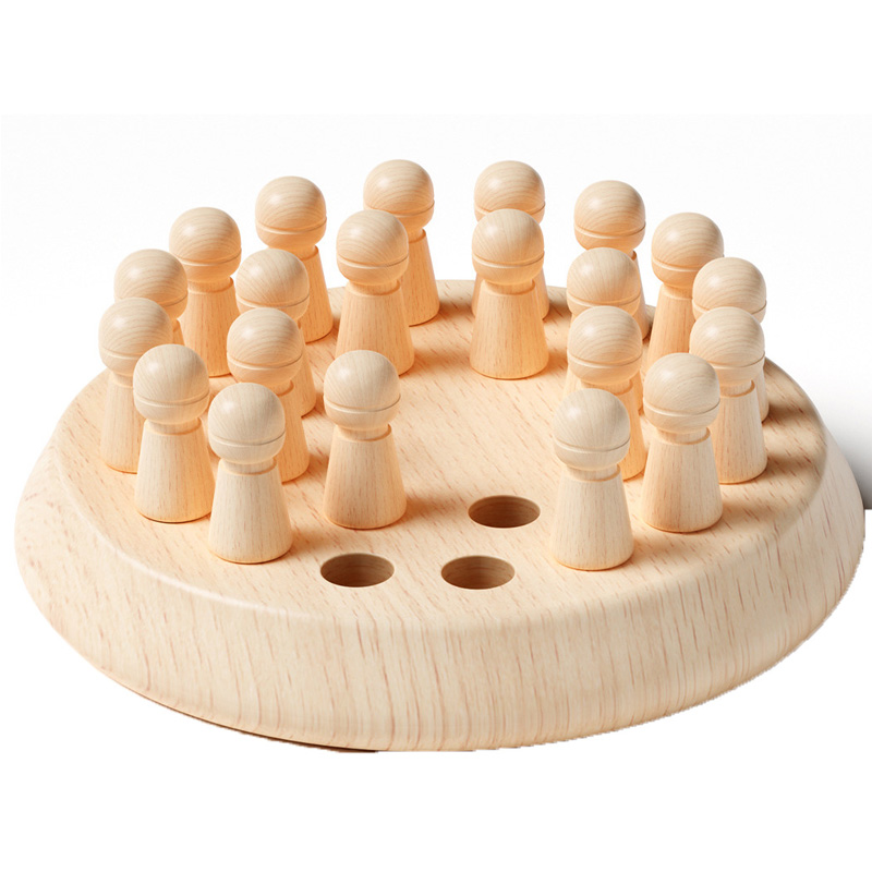 JOGO DE MEMAÇÃO DE MEMAÇÃO DE MEMÓRIA DE MECIMENTO DE WOODEN